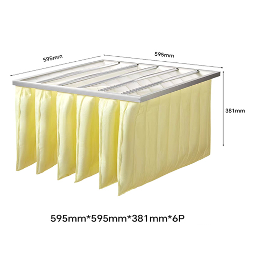Medium Efficiency Pocket Bag Filters F5-F9