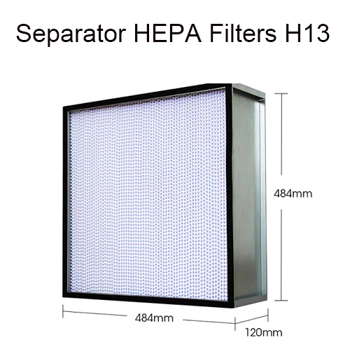 Separator HEPA Filters H11-H13
