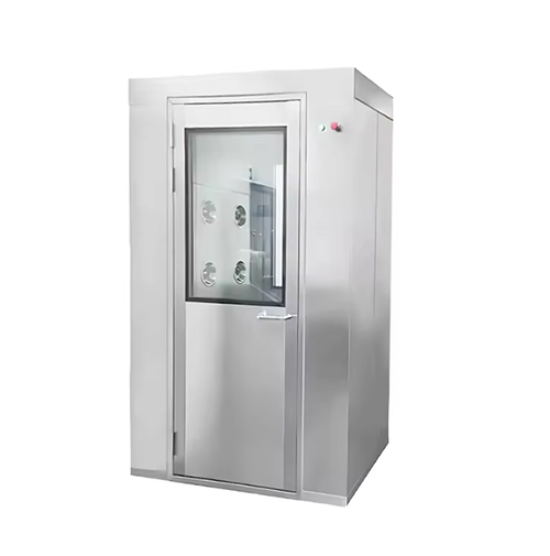 Air shower cleanroom equipment on white background