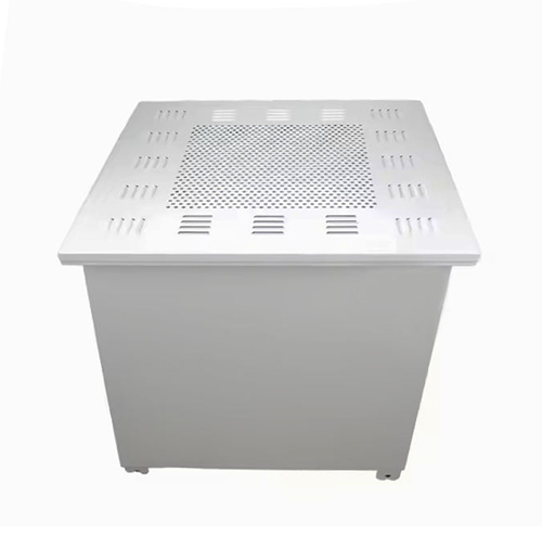 HEPA air supply outlet on white background