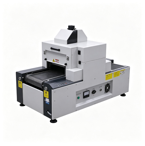RX200-1 UV curing machine on white background